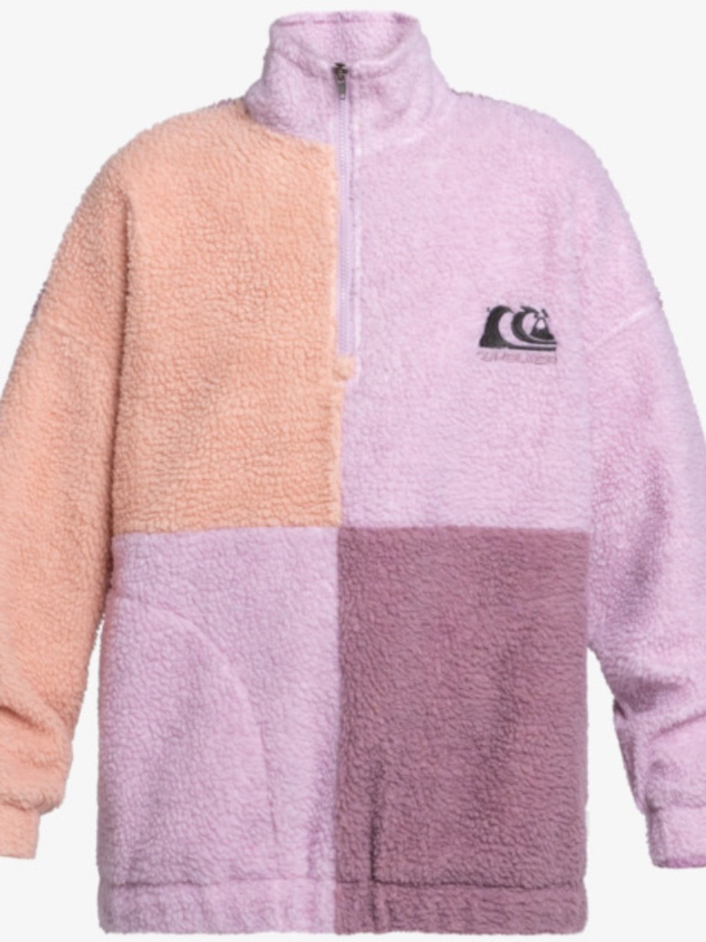 Vintage Quicks Canterbury of New Zealand colorblock and patchwork fleece jackets
